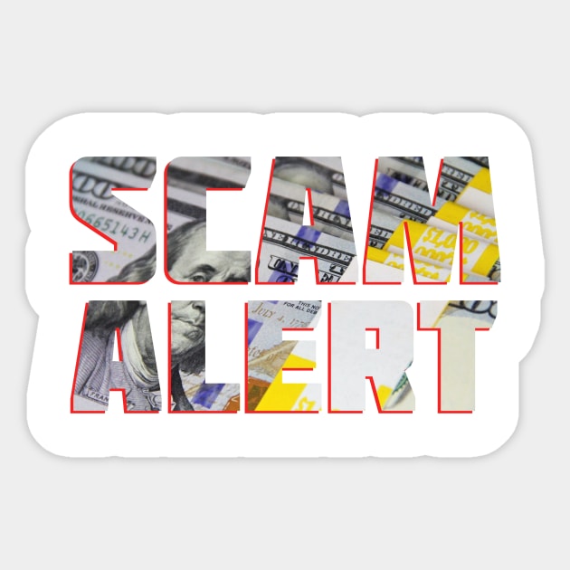 Scam Alert Sticker by AyanoKouji